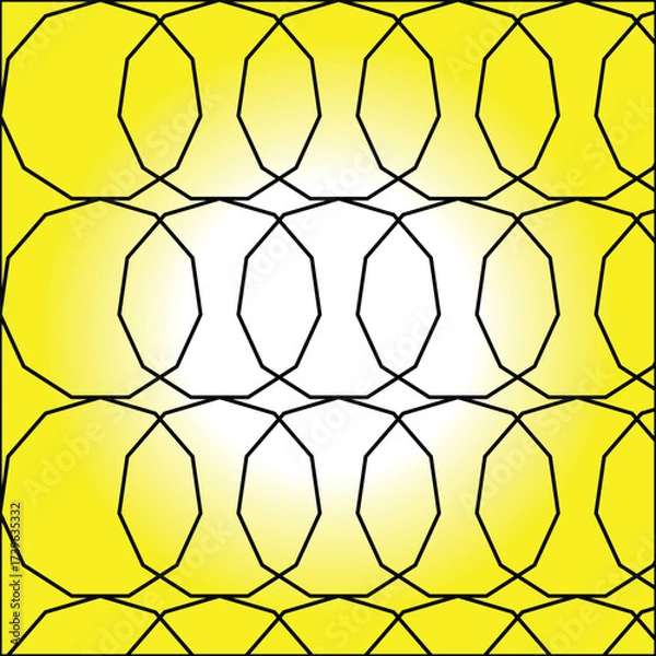 Obraz Arabic Islamic Pattern Vector Backgroundillustration Muslim Stock