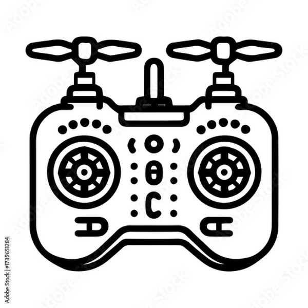 Fototapeta Drone Remote Controller