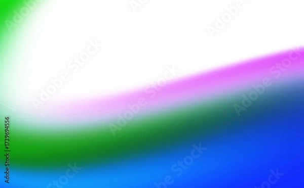 Fototapeta Vibrant abstract swirl of green blue pink and black colors creates dynamic energy and movement overlay