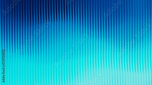 Obraz Abstract vertical lines gradient blue and teal background