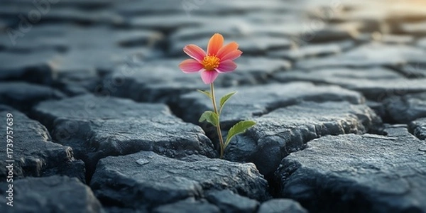 Fototapeta Diversity and resilience metaphor