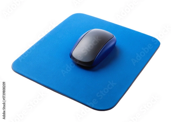 Fototapeta Mousepad isolated on white background