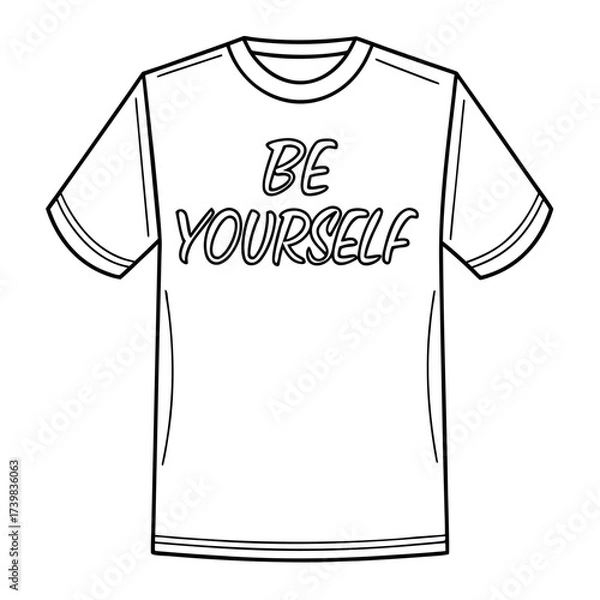 Fototapeta Typography, T-shirt design, Quote, Text art, Minimal text, Slogan, Stylish font, Graphic tee, Poster text, Lettering (8).eps