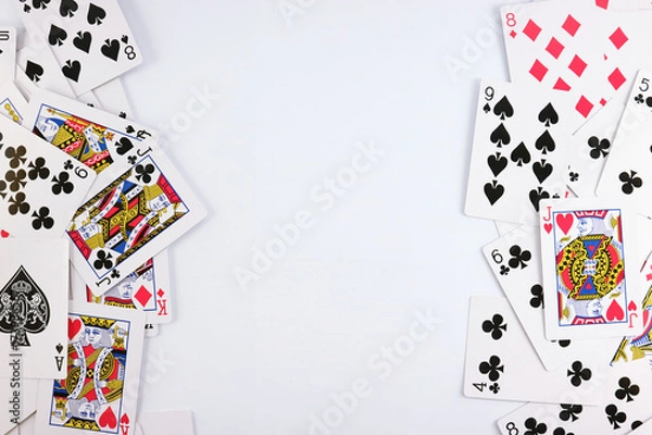 Obraz playing cards