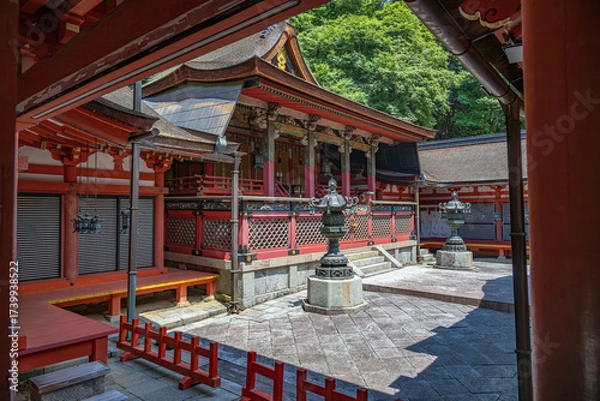 Fototapeta 奈良 談山神社の美しい本殿
