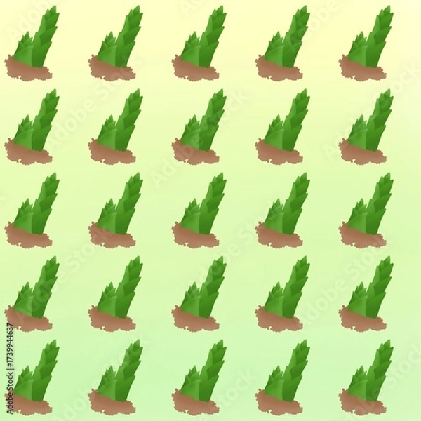 Fototapeta vector illustration of a cactus