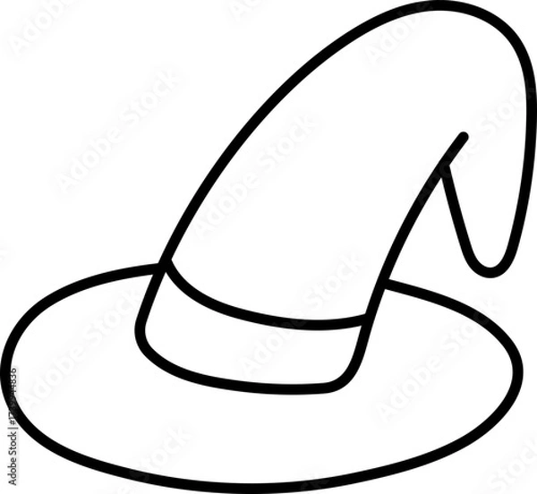 Fototapeta witch hat