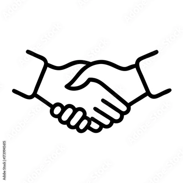 Obraz handshake shake hands