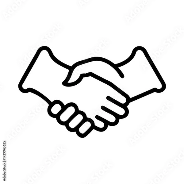 Obraz handshake shake hands