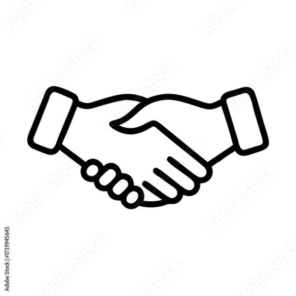 Obraz handshake shake hands