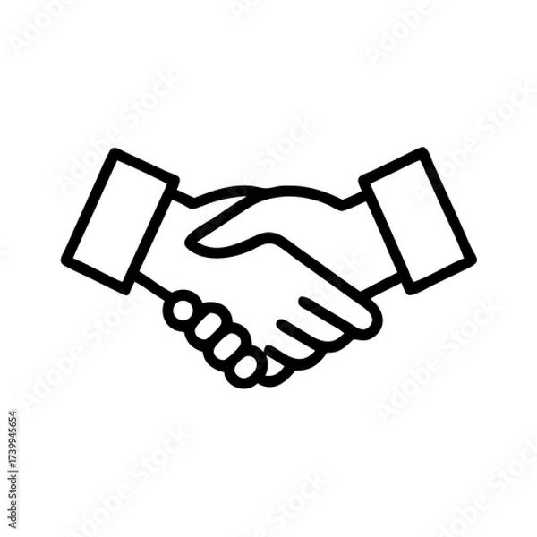 Obraz handshake shake hands