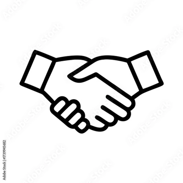 Obraz handshake shake hands