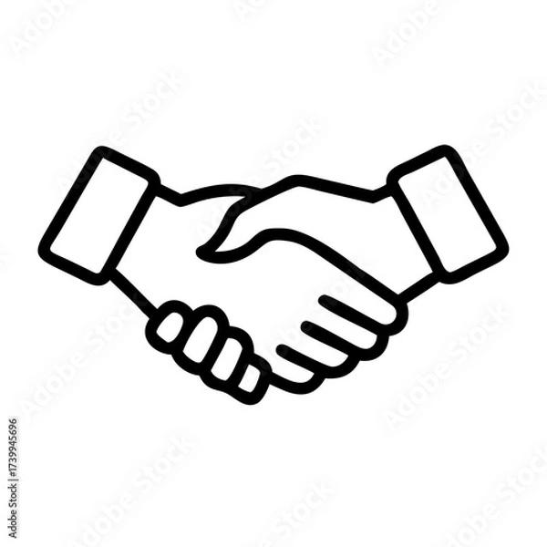 Obraz handshake shake hands