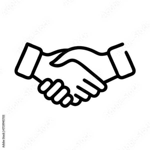 Obraz handshake shake hands