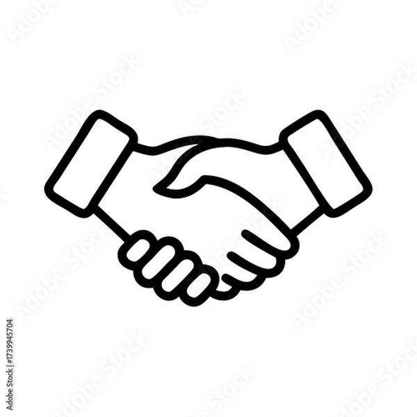 Obraz handshake shake hands