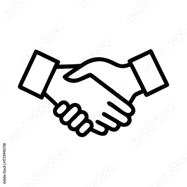 Fototapeta handshake shake hands