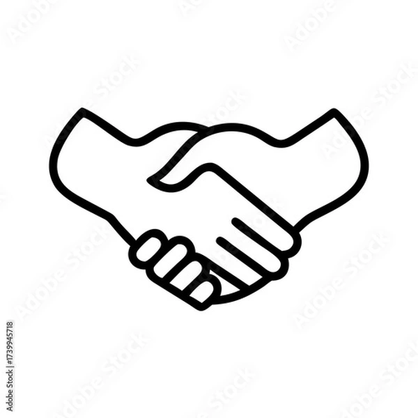 Obraz handshake shake hands