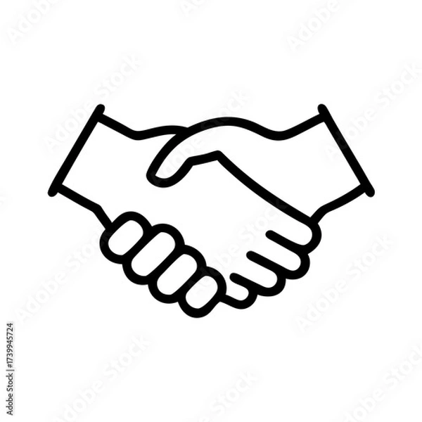 Obraz handshake shake hands