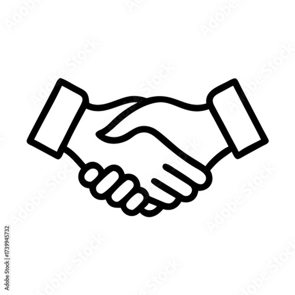 Obraz handshake shake hands