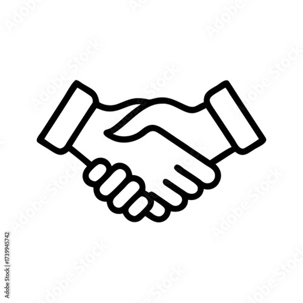 Fototapeta handshake shake hands