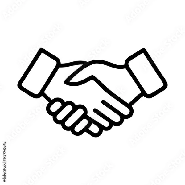 Obraz handshake shake hands