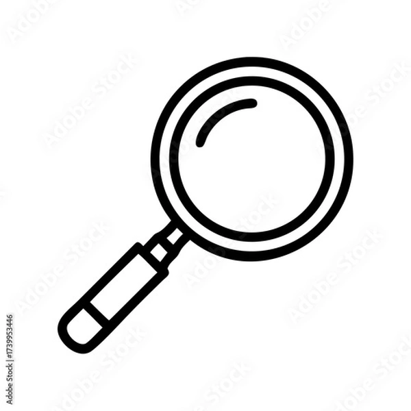 Obraz magnifying glass