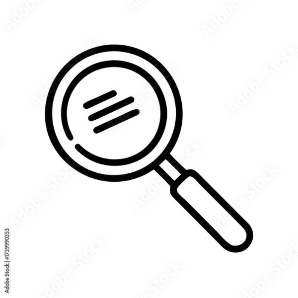 Obraz magnifying glass