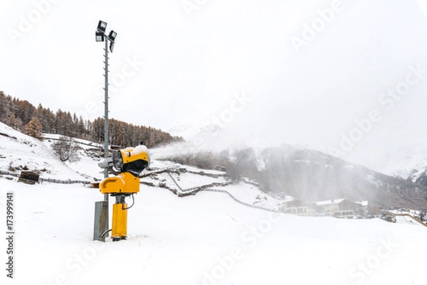 Fototapeta Armatka śniezna