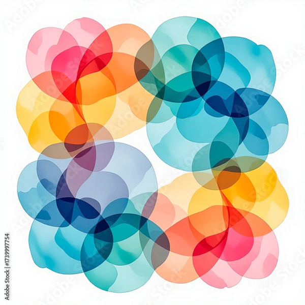 Fototapeta abstract colorful background