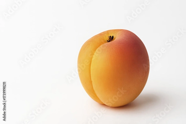 Obraz The smooth orange and red fruit is shown whole and uncut. This simple image highlights the natural beauty and simplicity of the healthy food.