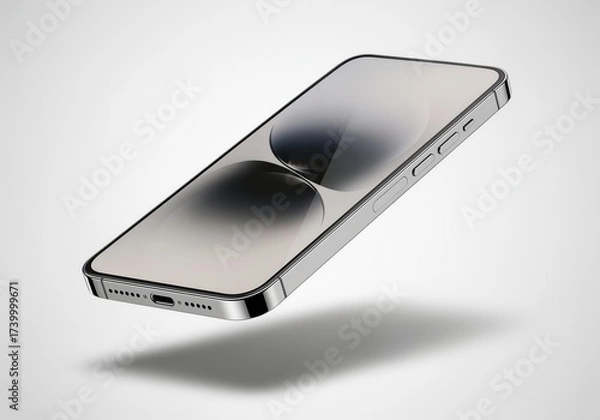 Fototapeta Floating Modern Smartphone Design