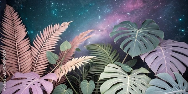 Obraz tropical flower background