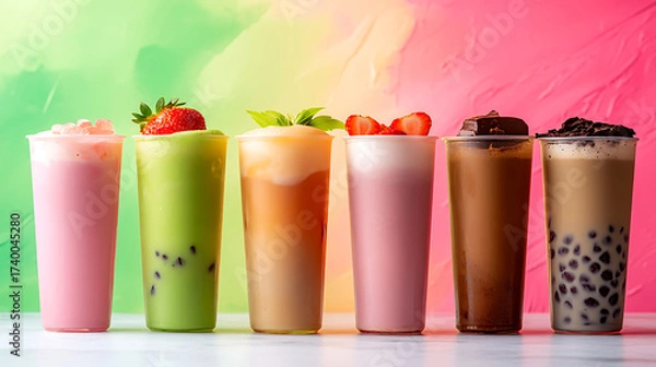 Obraz fresh fruit juice