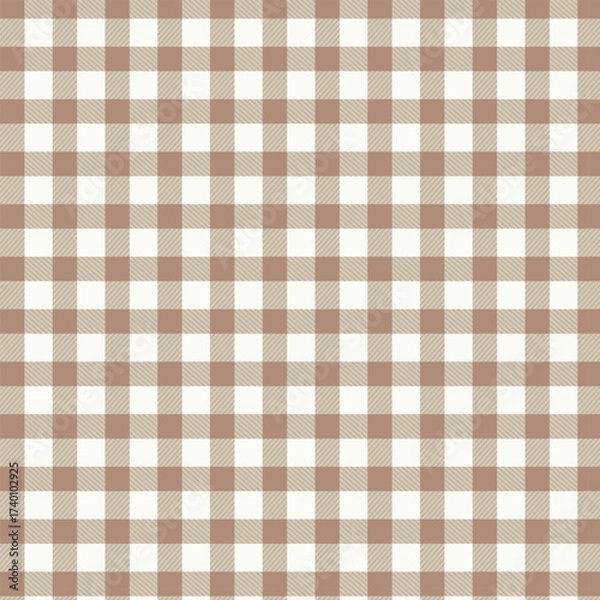 Fototapeta Buffalo checks seamless vector pattern