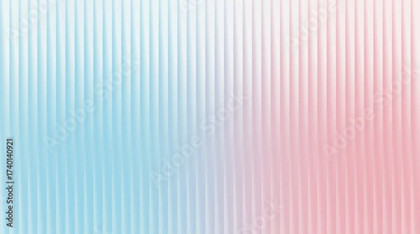 Fototapeta Abstract vertical lines gradient background with blue and pink colors, modern design.