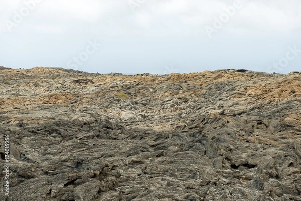 Fototapeta Solidified Lava