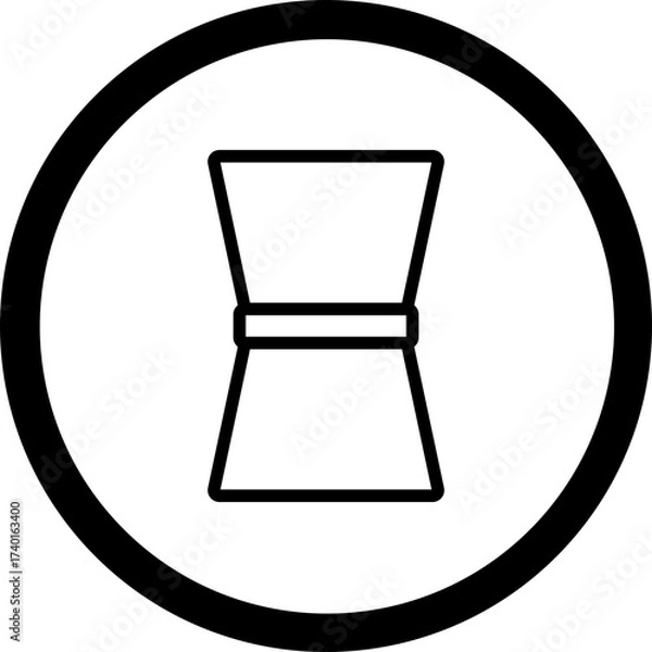 Fototapeta Jigger Vector Icon Design