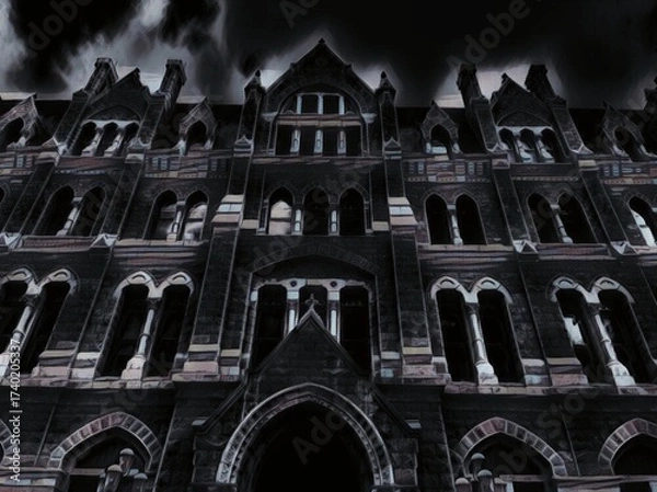 Obraz Gothic building