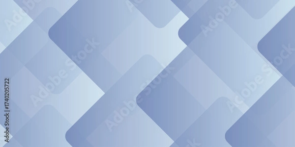 Obraz Modern elegant white blue banner with creative design and shiny lines. Design for banner background, abstract white texture. abstract seamless modern white and blue color technology concept geometric 