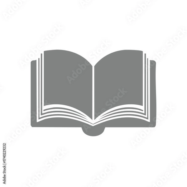 Obraz Open Book Symbol Education Concept Studying Reading Literature Knowledge Learning