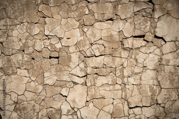 Obraz Cracked plaster