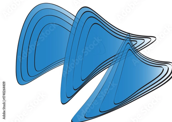 Obraz Abstract shapes