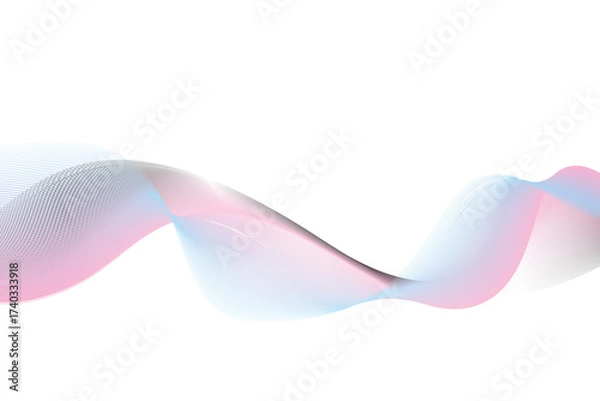 Fototapeta abstract waves design element