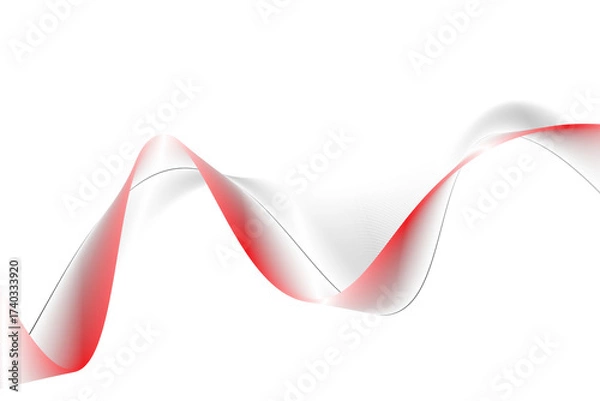 Fototapeta abstract waves design element