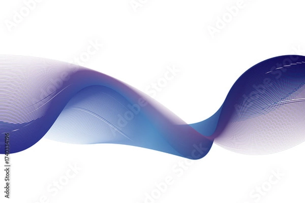 Fototapeta abstract waves design element