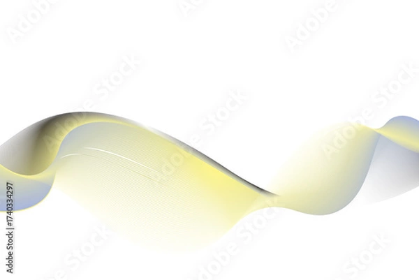 Fototapeta abstract waves design element