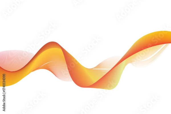 Fototapeta abstract waves design element