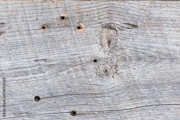 Fototapeta 古く年代を経過した木目の板