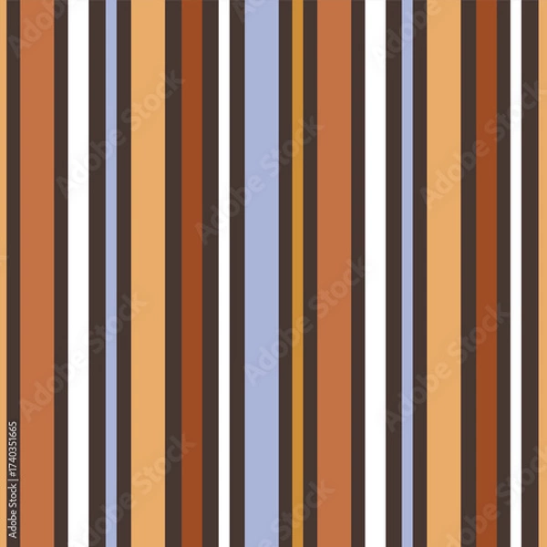 Fototapeta A seamless vector pattern with vertical stripes in beige tones. Suitable for textile designs, wallpaper, and background textures.