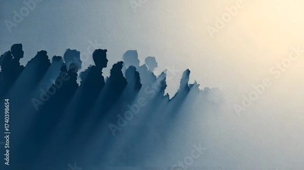 Obraz 現代アートの人物イラスト集